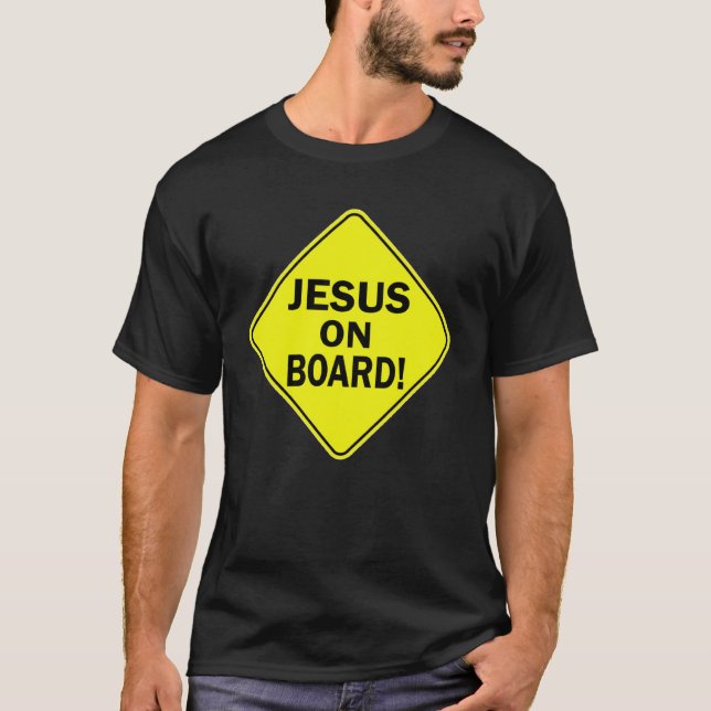 Camiseta Jesus On Board (Anverso)
