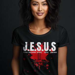 Camiseta JESÚS - Ora el Evangelio Espiritual por las Mujere