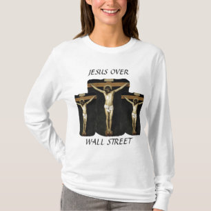CAMISETA JESUS OVER WALL STREET
