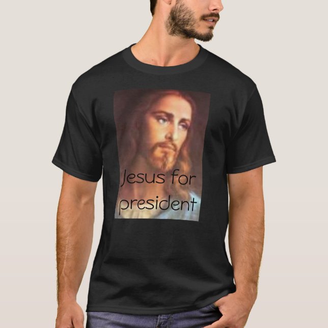 Camiseta Jesús para el presidente (Anverso)