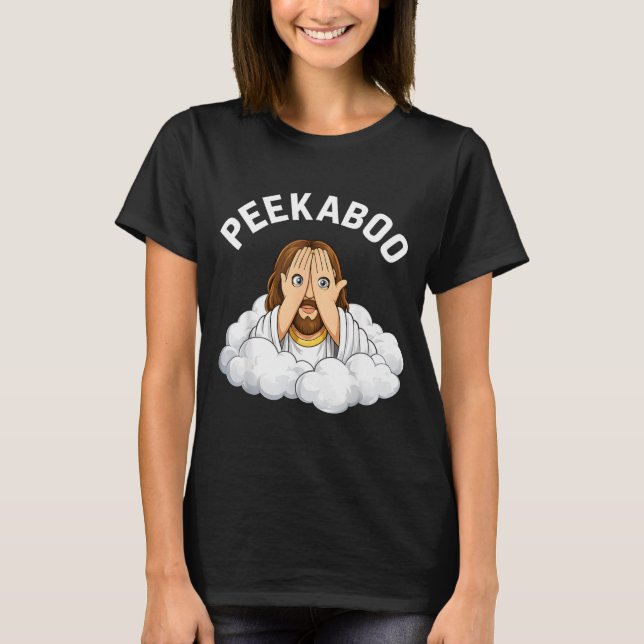 Camiseta Jesús Peekaboo (Anverso)