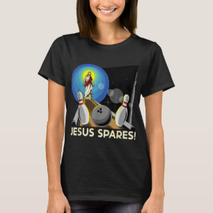 Camiseta Jesús perdona el divertido boliche cristiano