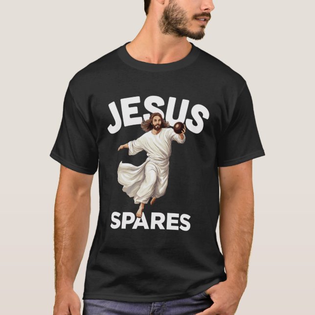 Camiseta Jesús perdona el divertido boquete cristiano de Cr (Anverso)