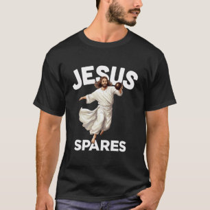 Camiseta Jesús perdona el divertido boquete cristiano de Cr
