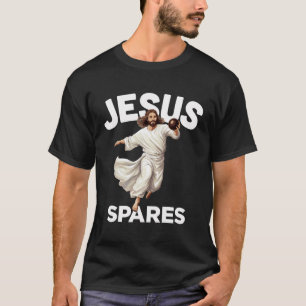 Camiseta Jesús perdona el divertido boquete cristiano de Cr