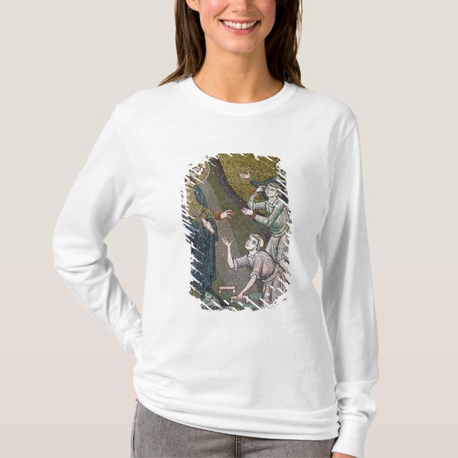Camiseta Jesús que cura haber lisiado y las persianas (Anverso)