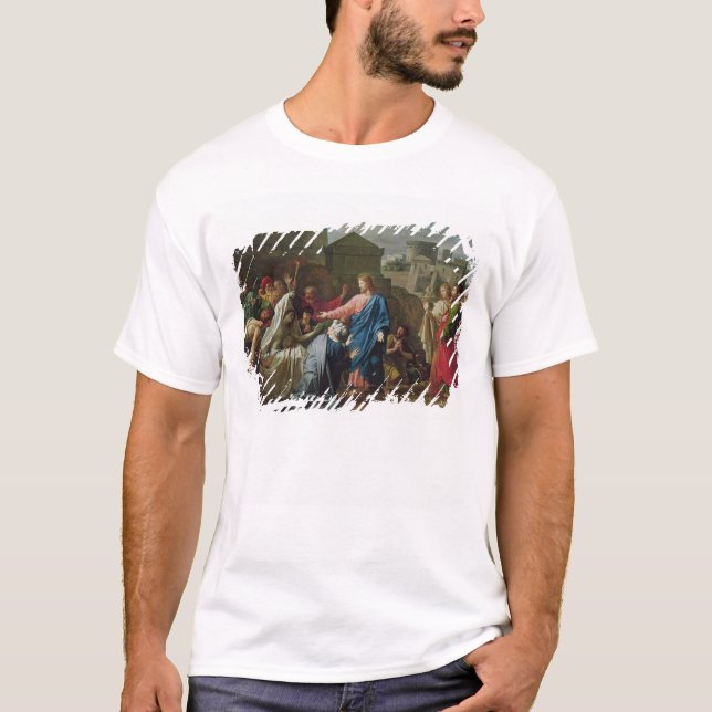 Camiseta Jesús que resucita al hijo de la viuda de Naim (Anverso)