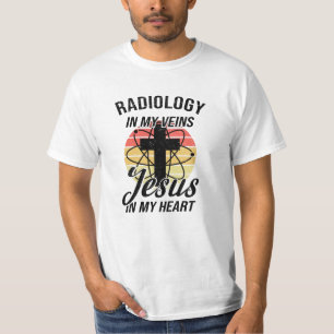 Camiseta Jesús, Radiólogo Retro de Radiografía de Técni