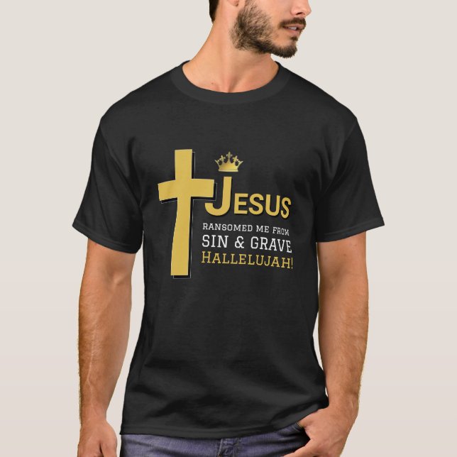 Camiseta JESUS RANSOMED ME Christian T-Shirt (Anverso)