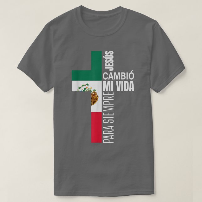 Camiseta Jesús Regalos Cristianos Españoles Papá Padres Día (Diseño del anverso)