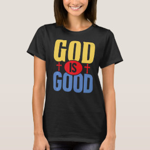 Camiseta Jesús Religioso Dios Cristiano es Buena Iglesia Se
