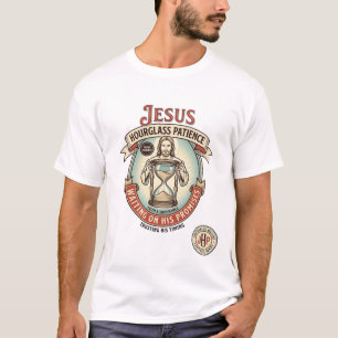 Camiseta Jesús Reloj de Arena Paciencia Jesús Reloj de Aren