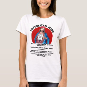 Camiseta Jesús republicano - Demócrata