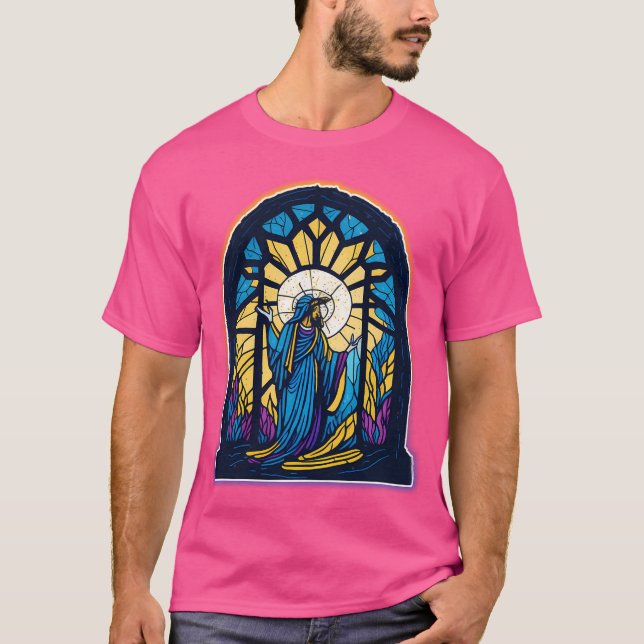 Camiseta Jesús resucitado (Anverso)