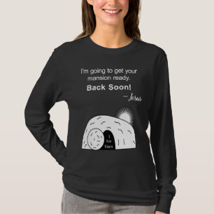 Camiseta Jesús Resucitó Viniendo De Nuevo Fe Cristiana Vací