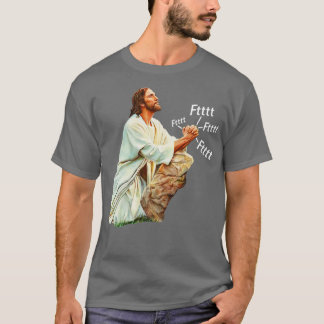 Camiseta Jesús Reza Hasta El Cielo Más Tarde