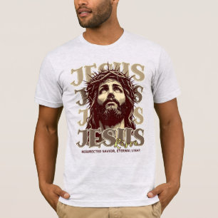 Camiseta Jesus Risen - Jesucristo Artístico
