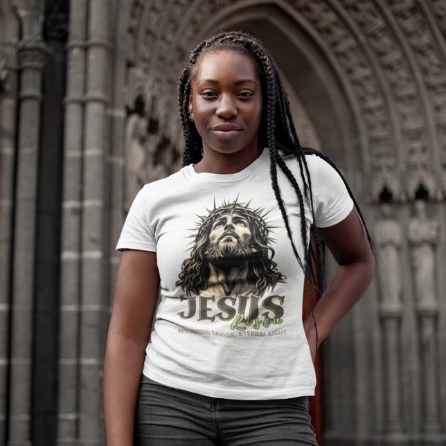Camiseta Jesus Risen - Jesucristo Artístico (Subido por el creador)