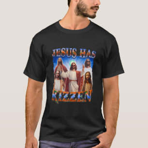 Camiseta Jesús Rizzen Hombres Cristianos Fe De La Biblia