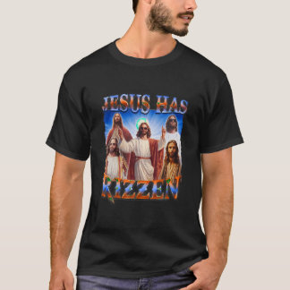Camiseta Jesús Rizzen Hombres Cristianos Fe De La Biblia