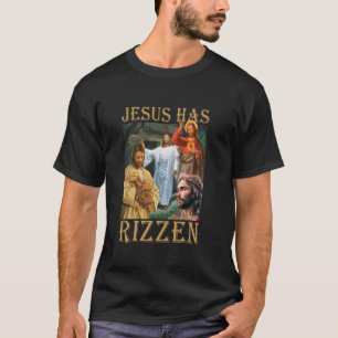 Camiseta Jesús Rizzen la Cruz de la Fe de la Biblia Cristia
