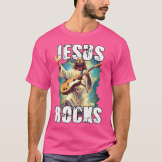 Camiseta Jesús Roca Con Guitarra - Gracioso Cristiano Roca 