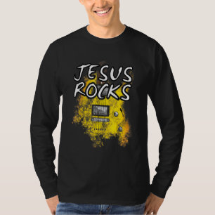 Camiseta Jesús Rocío Guitarista Eléctrico Cristiano Wo