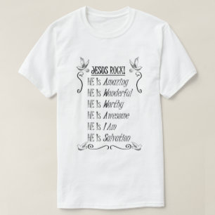CAMISETA ¡JESUS ROCK!