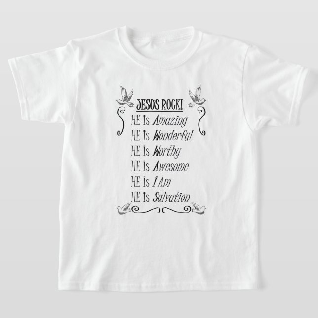 Camiseta JESUS ROCK! k (Distribución)