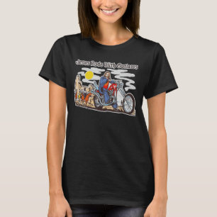 Camiseta Jesus Rode con criminal Christian Cowboy Cowgirl W