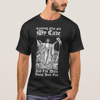 Camiseta Jesús Saliendo De Mi Cueva Jesús Jesús Cristiano J