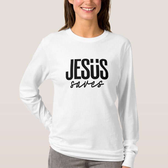 CAMISETA JESÚS SALVA (Anverso)