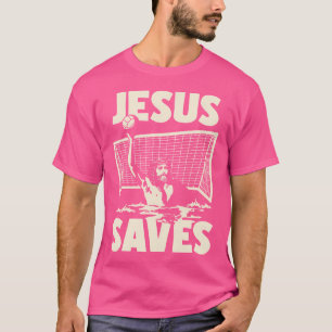 Camiseta Jesús salva a jugador de waterpolo cristiano porte