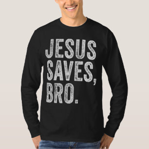 Camiseta Jesús salva a la religión de los hermanos Iglesia