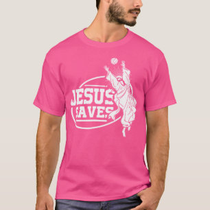 Camiseta Jesús salva a los Chicas de voleibol