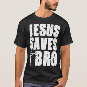Camiseta Jesús salva al cristianismo hermano