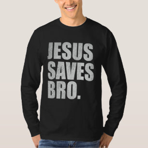Camiseta Jesús salva al hermano - La divertida religión cri
