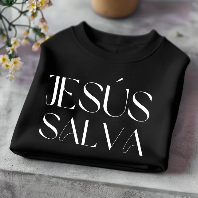 Camiseta Jesús Salva Christian Spanish T-Shirt (Subido por el creador)