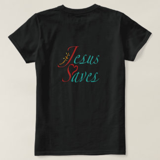 Camiseta Jesús salva cita cristiana