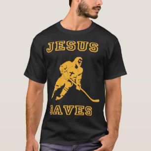 Camiseta Jesús salva el hockey