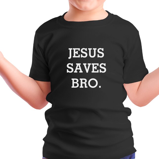 Camiseta Jesús Salvó Al Hermano. Negro (Subido por el creador)