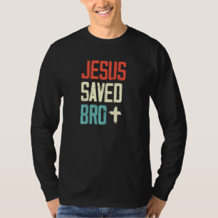Camiseta Jesús Salvó Hermano Religión Cristiana Jesús Crist