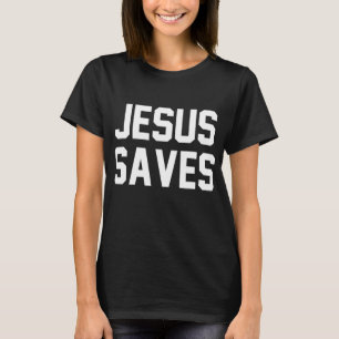 Camiseta Jesús Salvó La Fe Cristiana En Dios Señor Chris