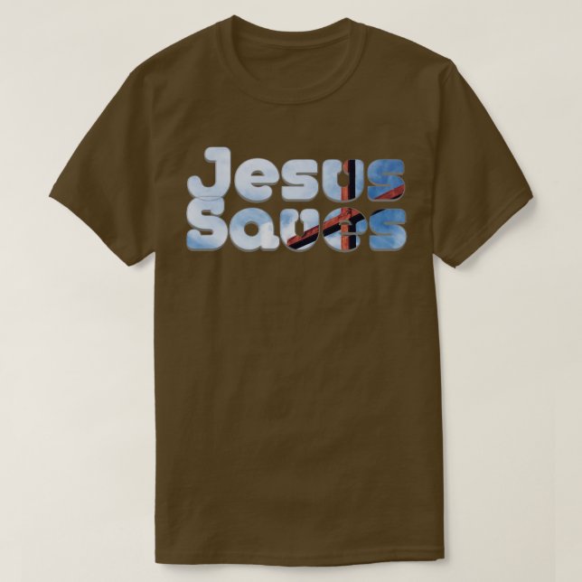Camiseta Jesus Saves (Diseño del anverso)