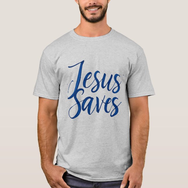 Camiseta Jesus Saves (Anverso)