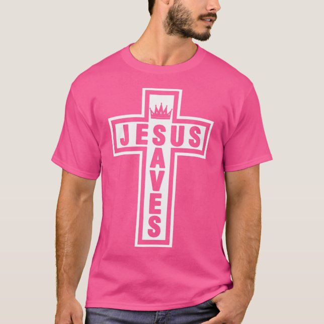 Camiseta Jesus Saves (Anverso)