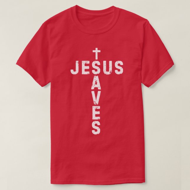 Camiseta Jesus Saves (Diseño del anverso)