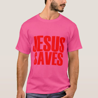 Camiseta Jesus Saves (estilo de reglas de Hulk)