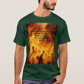 Camiseta JESUS SAVES FROM HELL Graphic