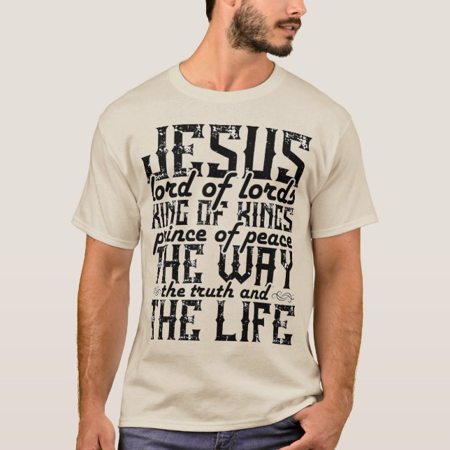 Camiseta Jesús SEÑOR de los Lores (Anverso)